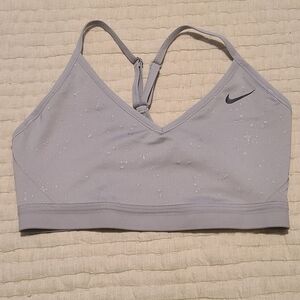 Nike Indy Women's Light Gray Sports Bra